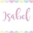 Tarjetitas Pastel 20u Pers